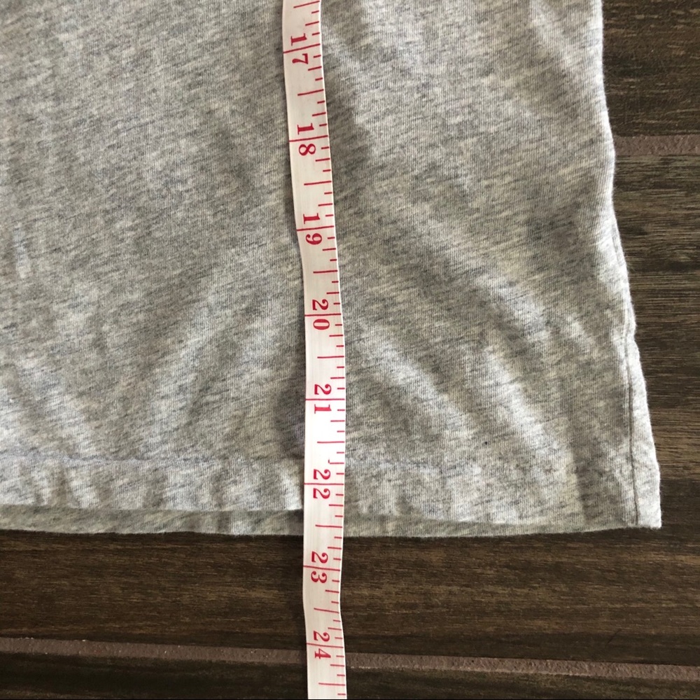 POLO RALPH LAUREN Woman's Gray Logo Casual Shirt M - Picture 4 of 6